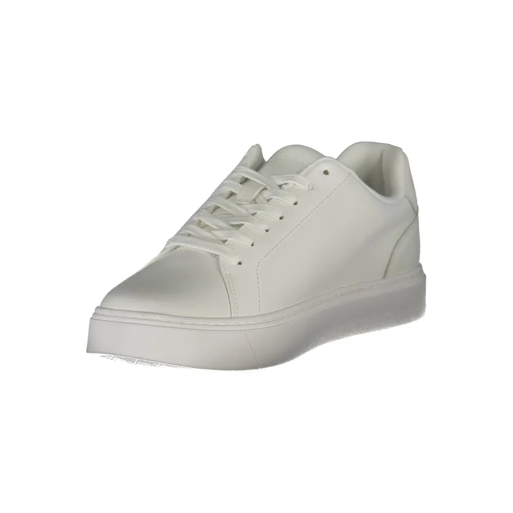Calvin Klein Calvin Klein Bianco Polyurethane Men Sneaker