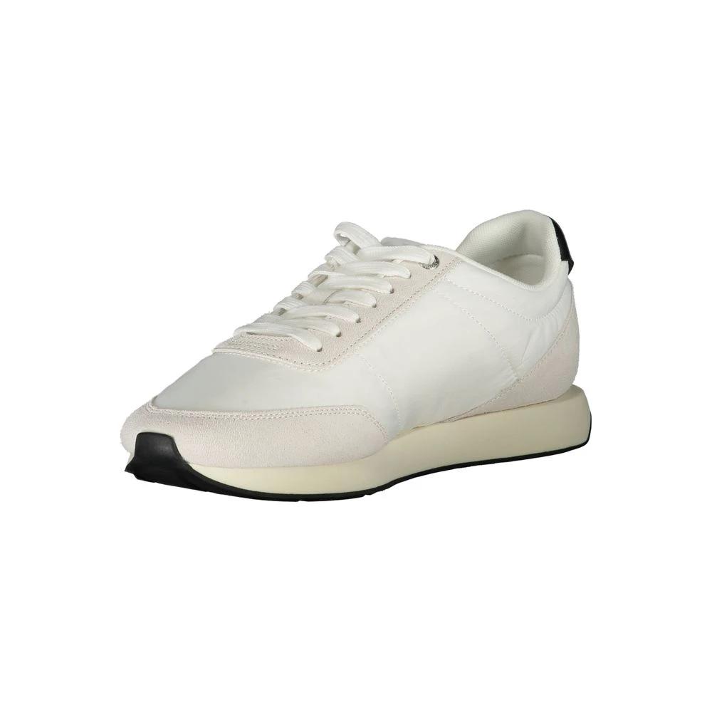 Baskets blanches Calvin Klein en polyester pour homme
