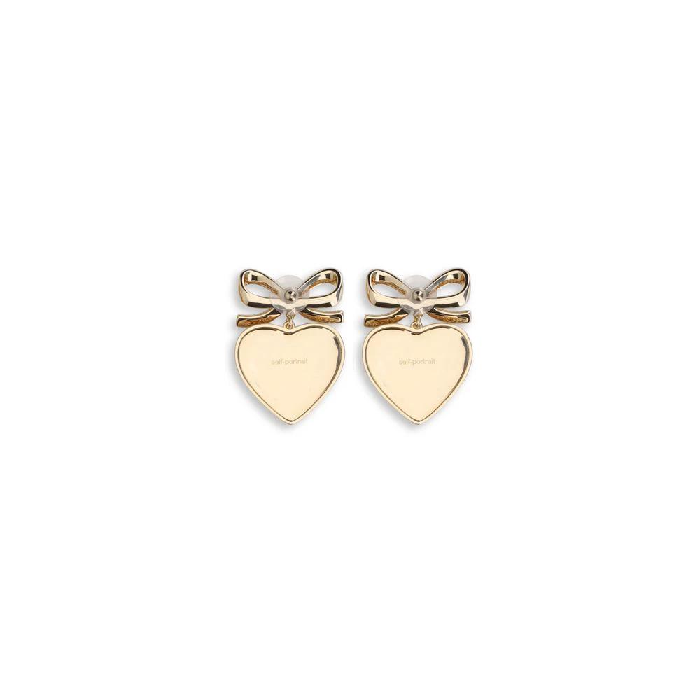 Self-Portrait Gold Brass Earrings by Self-Portrait