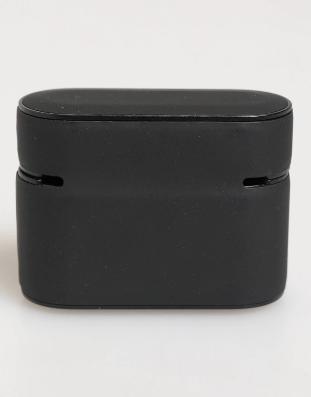 Dolce & Gabbana Black Orange Rubber Logo Embossed Accessory Airpods Case by Dolce & Gabbana