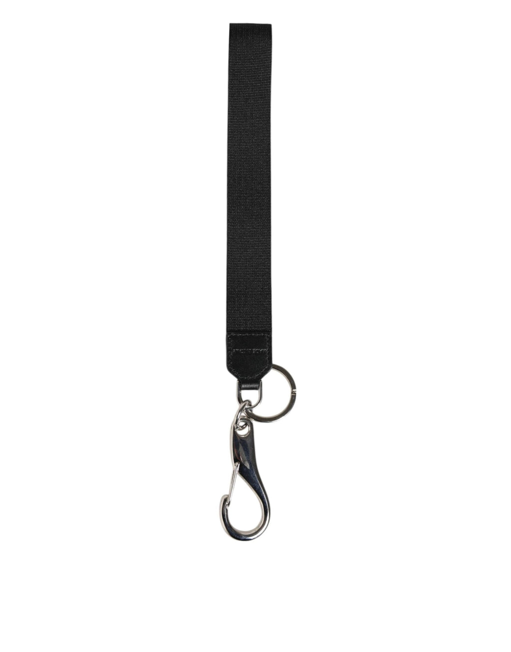 Dolce & Gabbana Black Burgundy Nylon DG Logo Crown Holder Keychain Keyring by Dolce & Gabbana