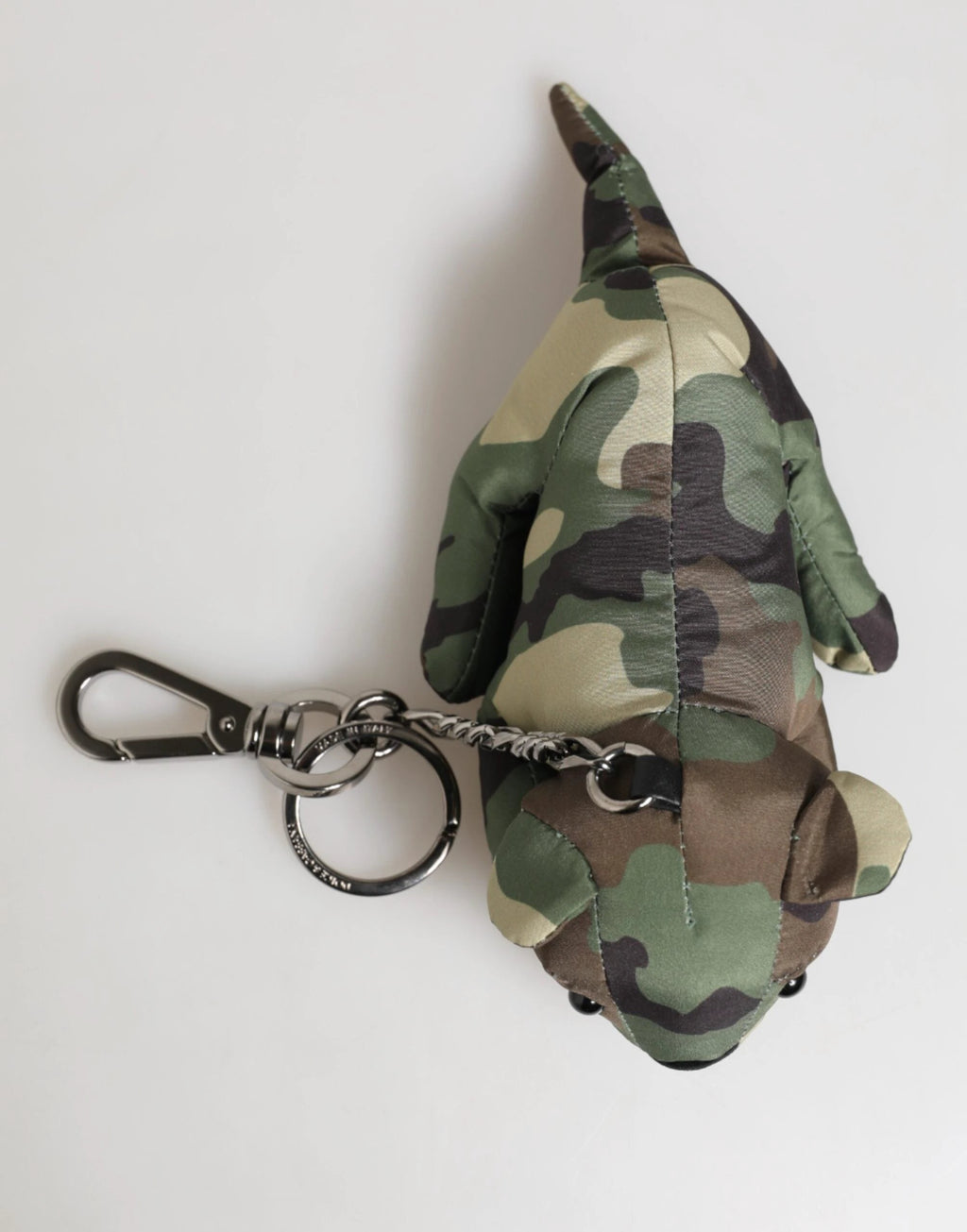 Dolce & Gabbana Camouflage Multicolor Animal Silhouette Keychain Keyring by Dolce & Gabbana