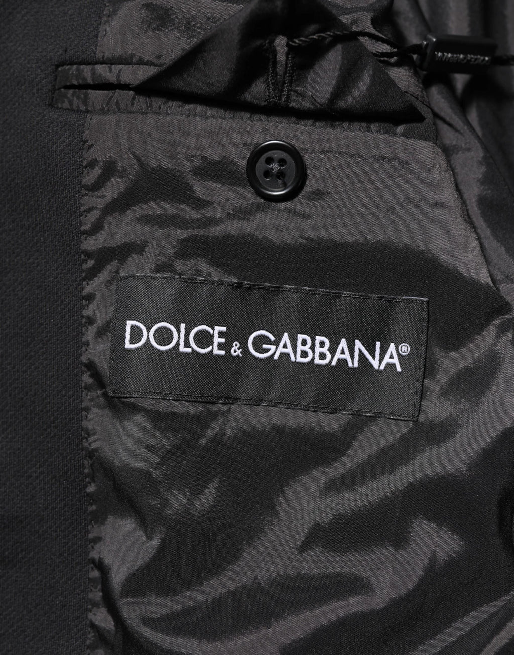 Dolce & Gabbana Dark Blue Cotton Men Jacket Coat Blazer Suit by Dolce & Gabbana