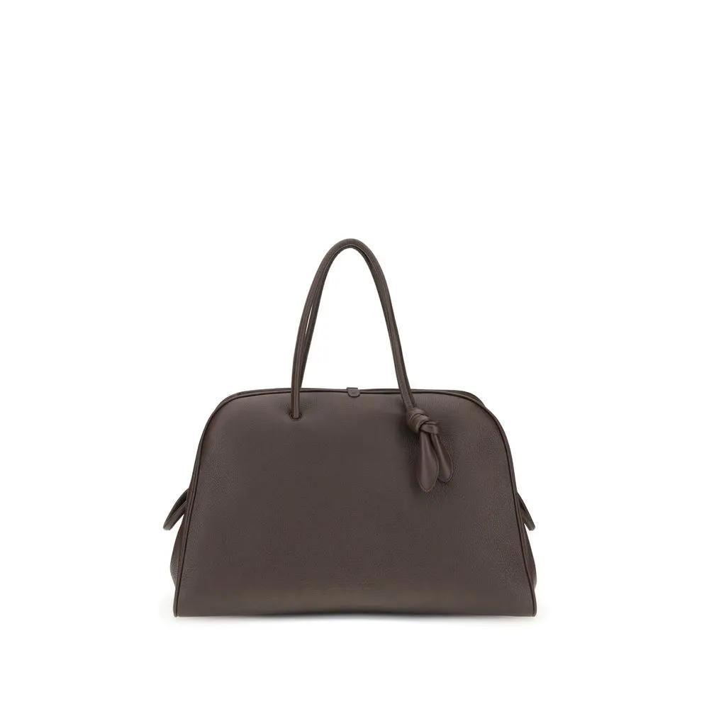 Sac à main Jacquemus Bos Taurus en cuir de veau marron