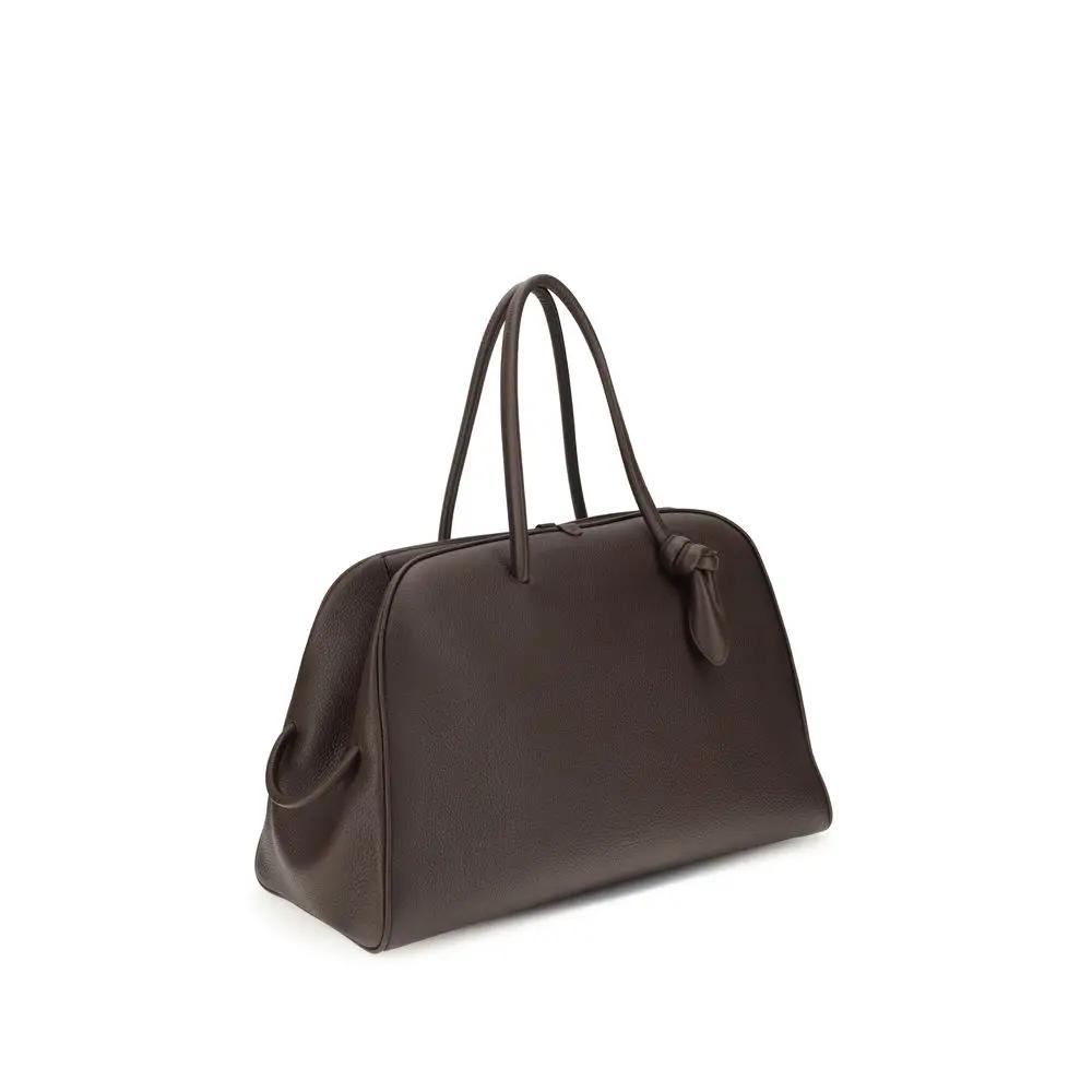 Sac à main Jacquemus Bos Taurus en cuir de veau marron