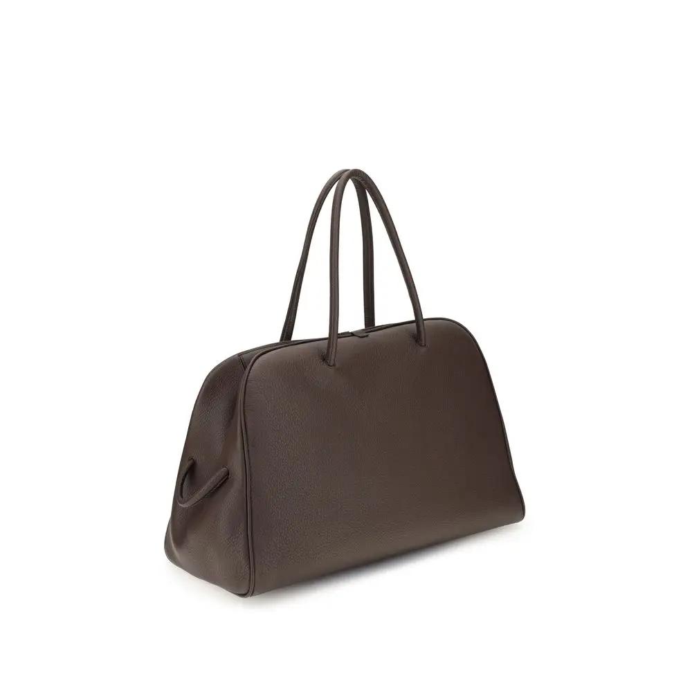 Sac à main Jacquemus Bos Taurus en cuir de veau marron