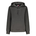 Tommy Hilfiger Black Cotton Women's Sweatshirt Hoodie Tommy Hilfiger