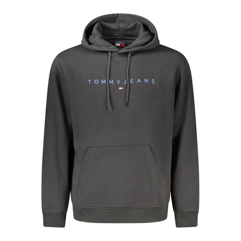 Tommy Hilfiger Black Cotton Men's Sweatshirt Tommy Hilfiger