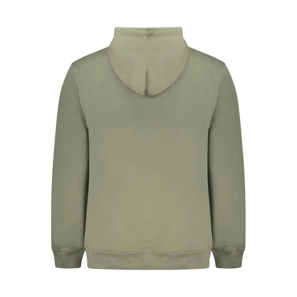 Tommy Hilfiger Verde Cotton Men's Sweatshirt Hoodie