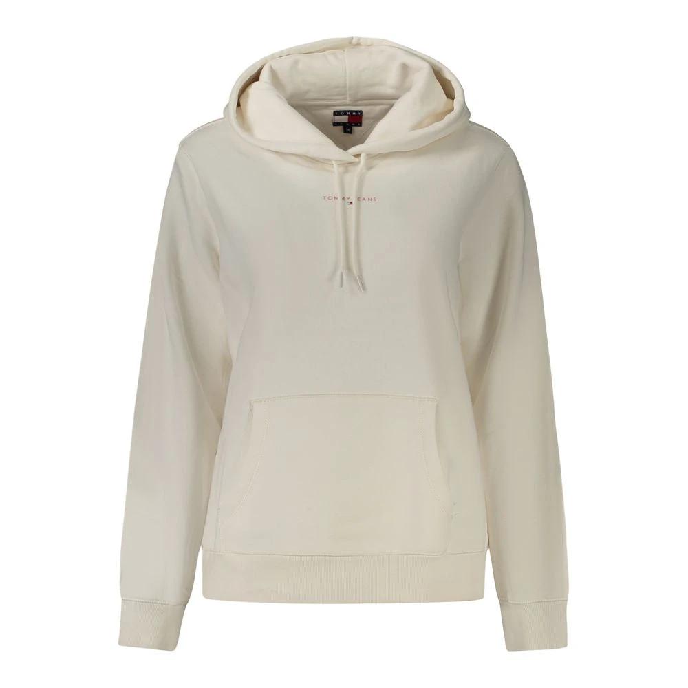 Pull Tommy Hilfiger blanc en coton pour femme