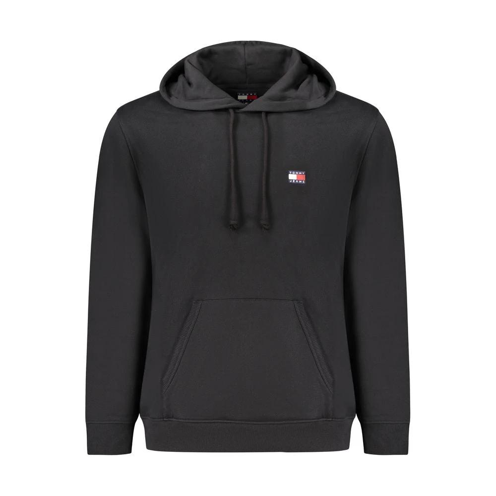Tommy Hilfiger Black Cotton Men's Hoodie