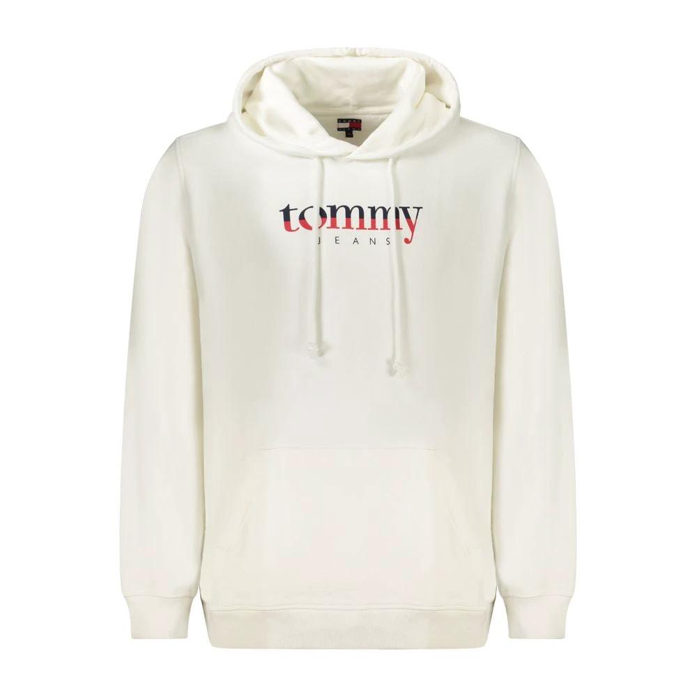 Sweat-shirt Tommy Hilfiger blanc en coton pour homme
