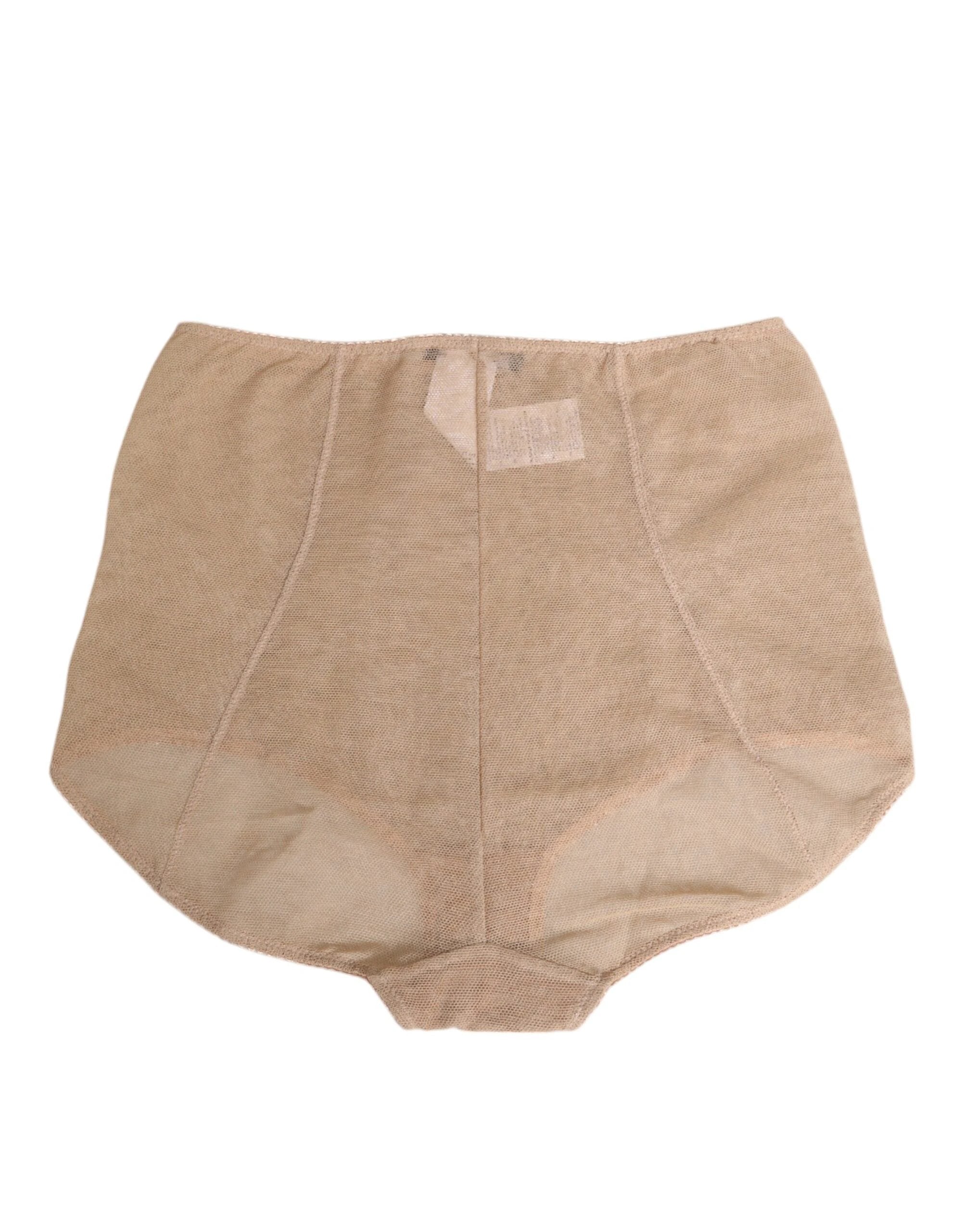 Dolce & Gabbana Beige Shaping Control Panty Underwear by Dolce & Gabbana