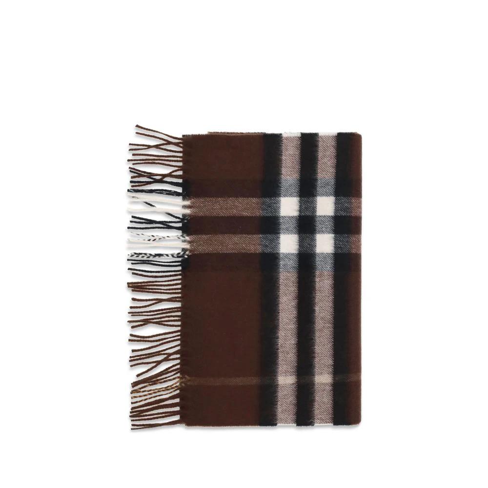 Burberry Brown Cashmere Scarf by Burberry