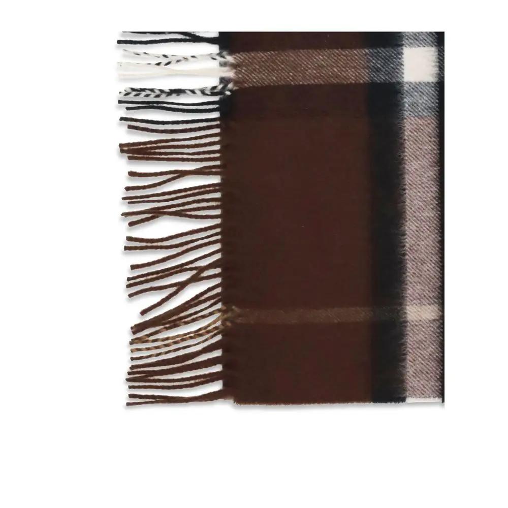 Burberry Brown Cashmere Scarf by Burberry