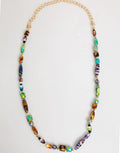 Dolce & Gabbana Multicolor Murano Glass Beads Brass Women Jewelry Necklace by Dolce & Gabbana