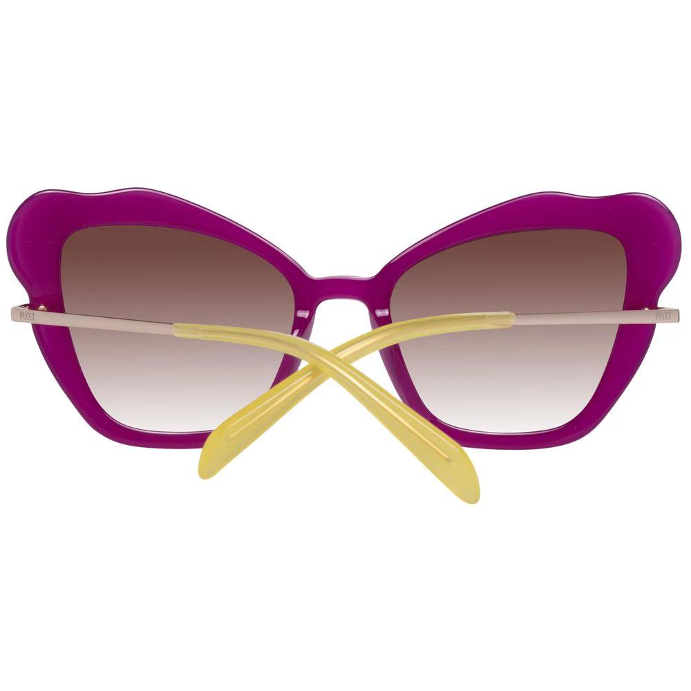 Lunettes de soleil multicolores en plastique Emilio Pucci