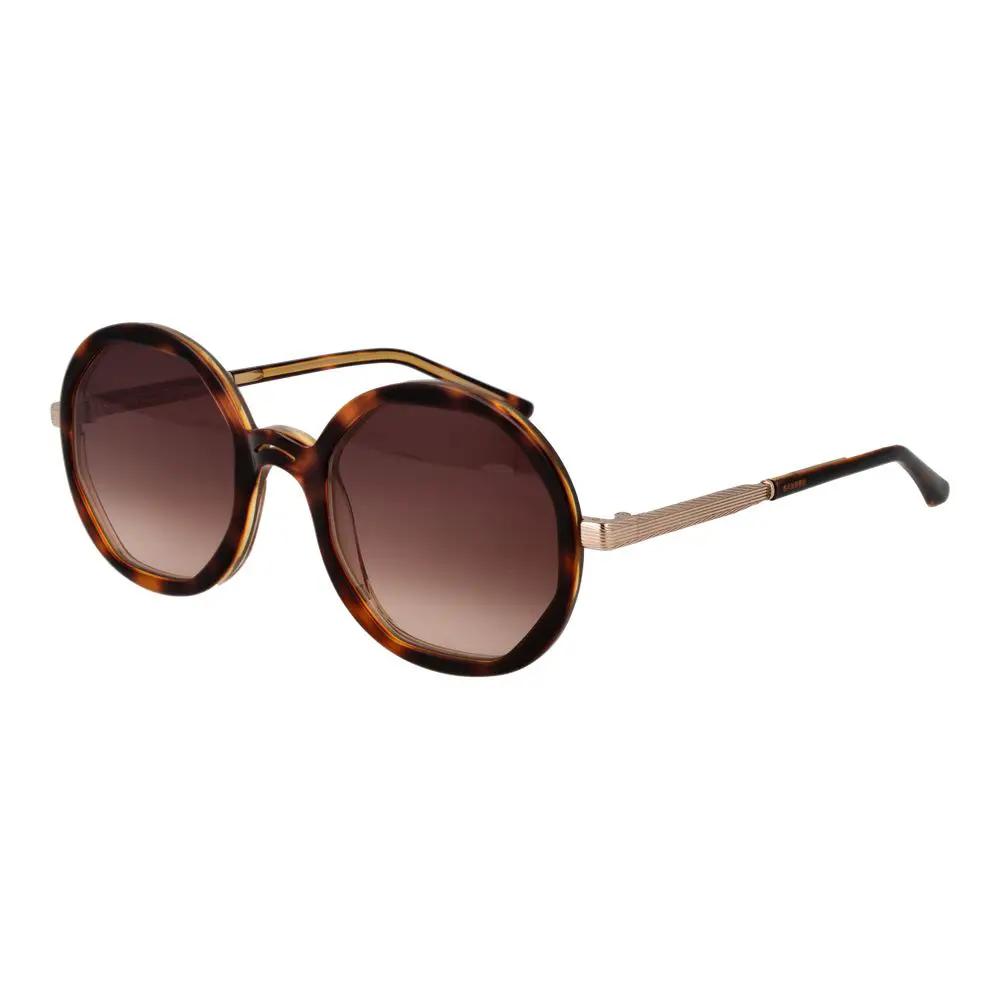 Lunettes de soleil Sandro en acétate marron