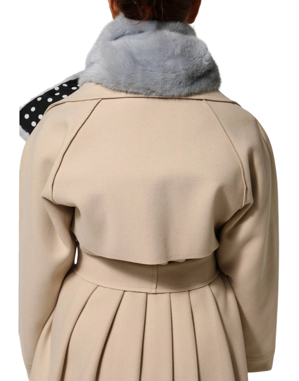 Dolce & Gabbana Powder Blue Mink Fur Neck Warmer Scarf by Dolce & Gabbana