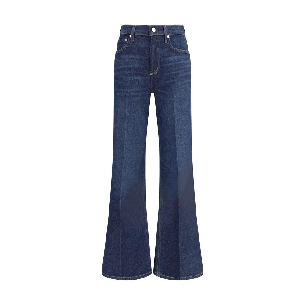 Citizens of Humanity Blue Cotton Flared Jeans by Citizens of Humanity