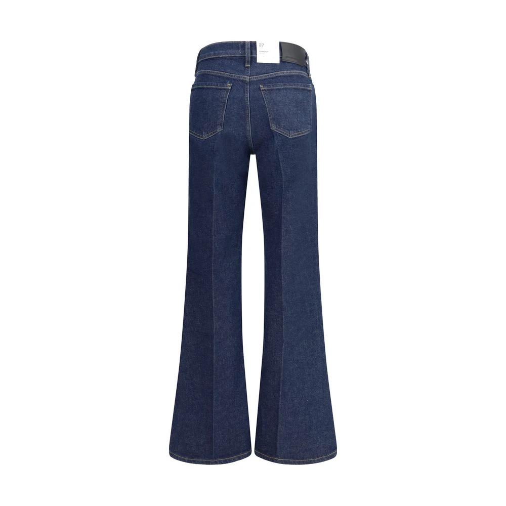 Citizens of Humanity Blue Cotton Flared Jeans by Citizens of Humanity