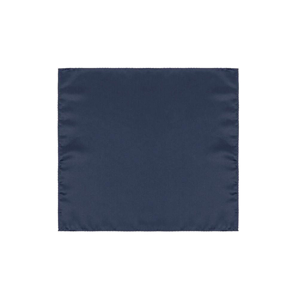 Dolce & Gabbana Blue Silk Pocket Square by Dolce & Gabbana