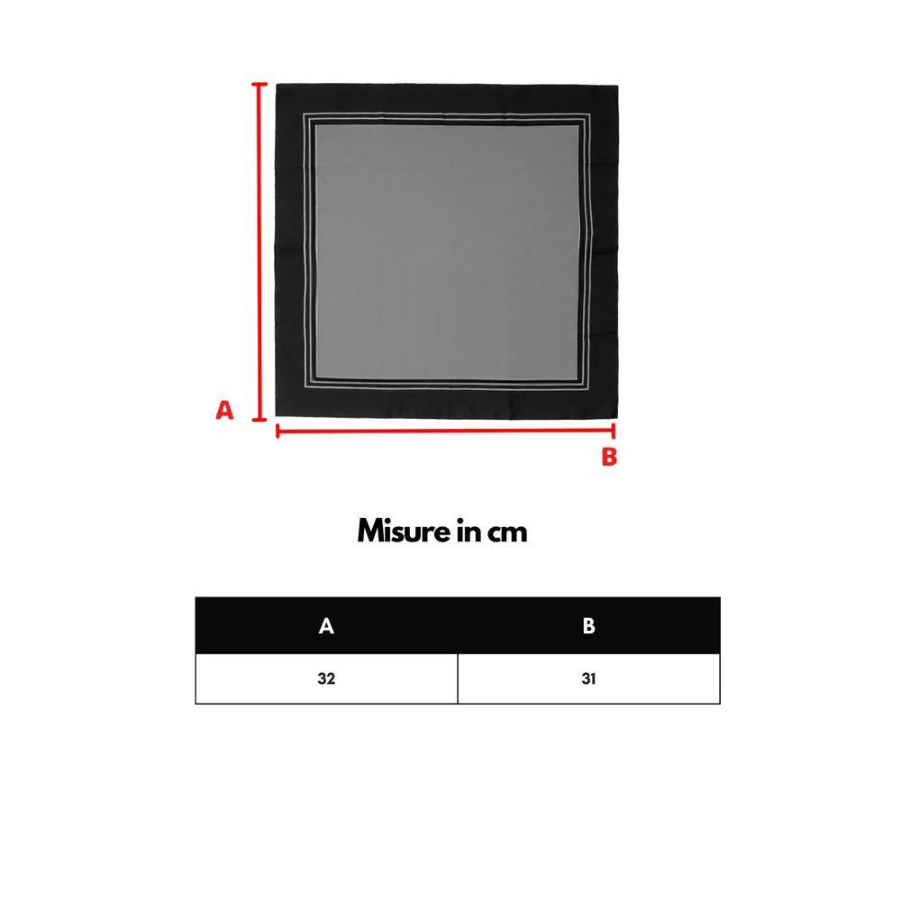 Dolce & Gabbana Blue Silk Pocket Square by Dolce & Gabbana