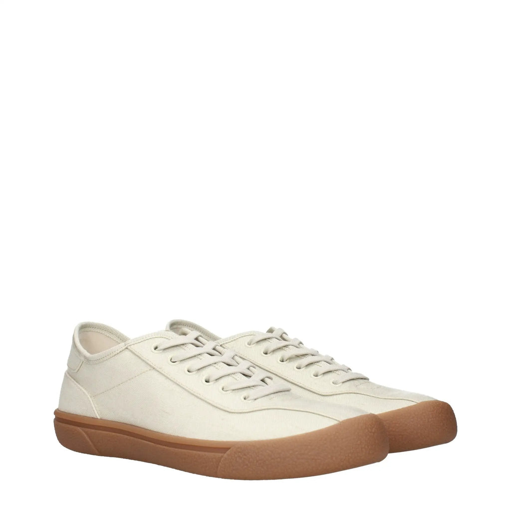 Baskets en tissu beige The Row
