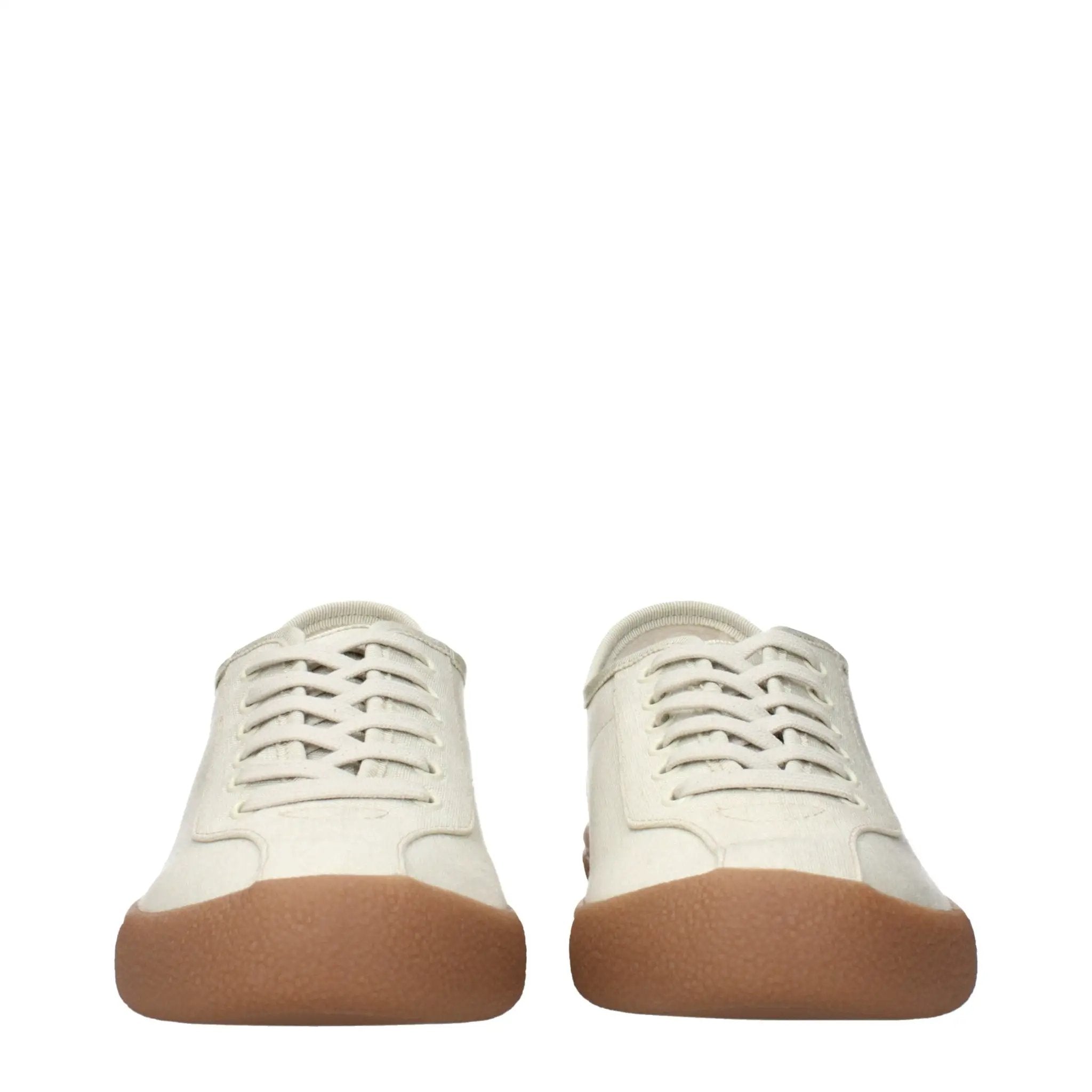 Baskets en tissu beige The Row