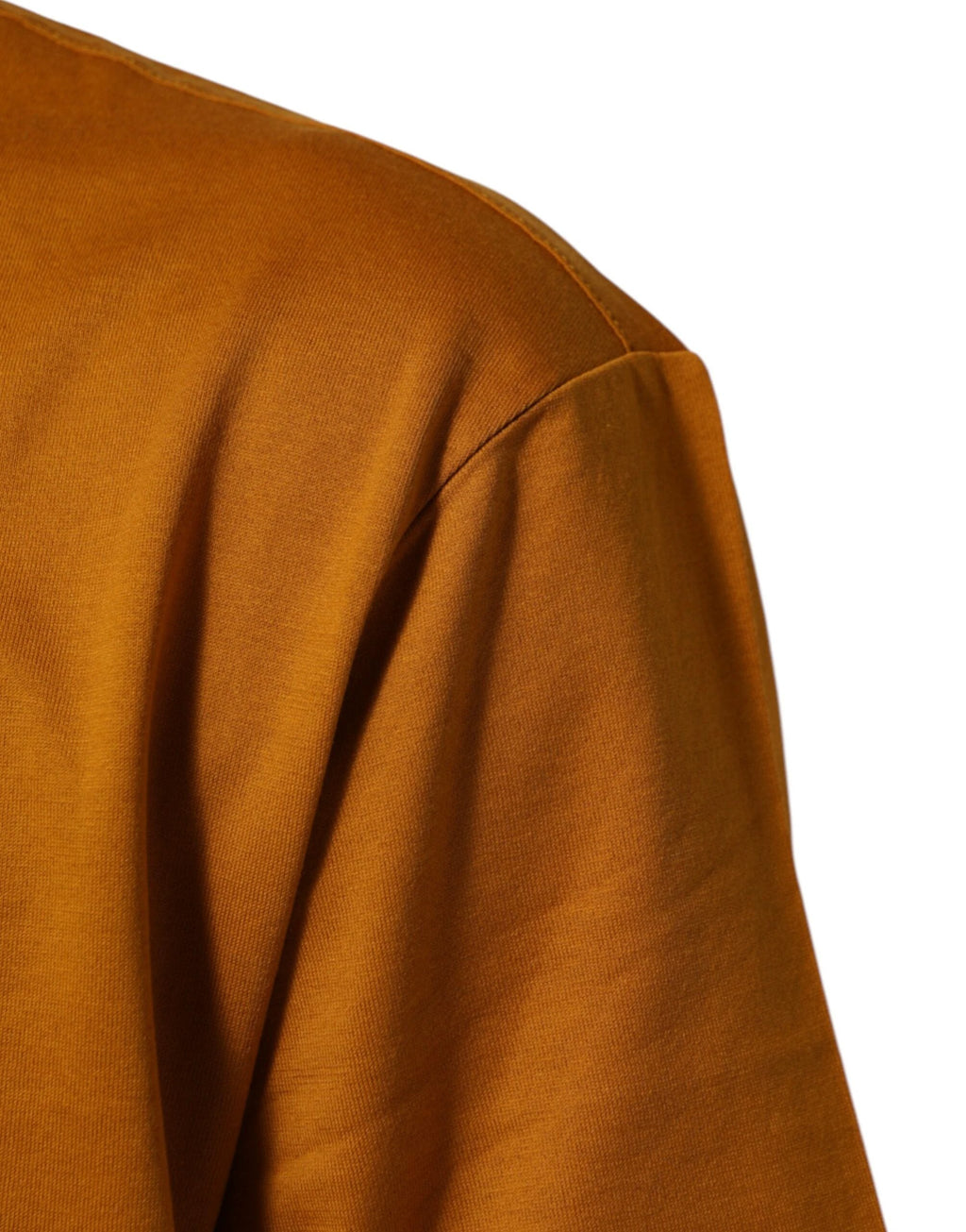 Dolce & Gabbana Golden Brown Crew Neck Short Sleeve T-shirt by Dolce & Gabbana