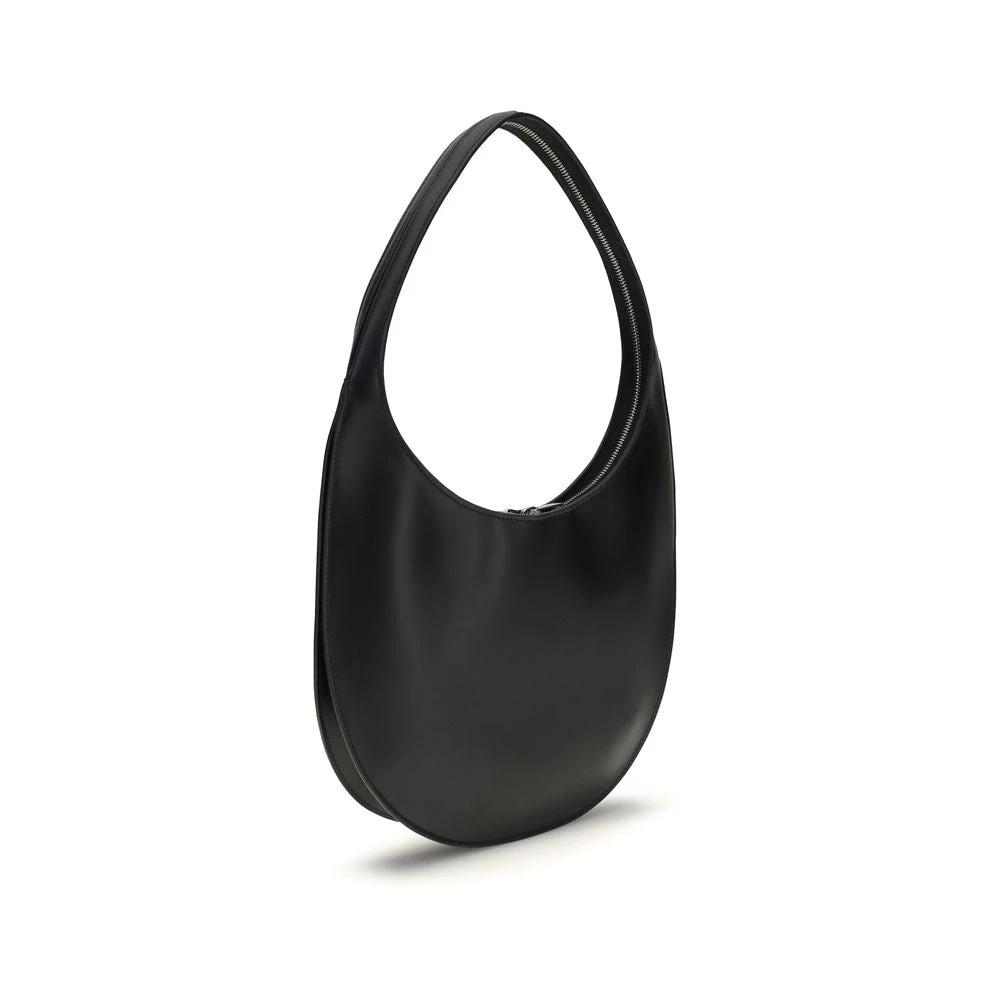 Coperni Black Calf Leather Bos Taurus Shoulder Bag by Coperni