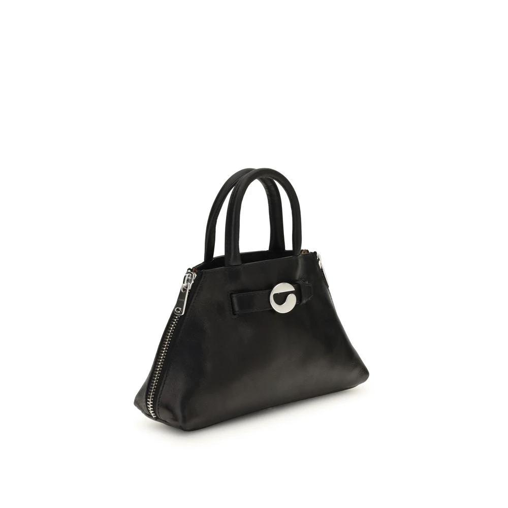 Coperni Black Calf Leather Bos Taurus Shoulder Bag by Coperni