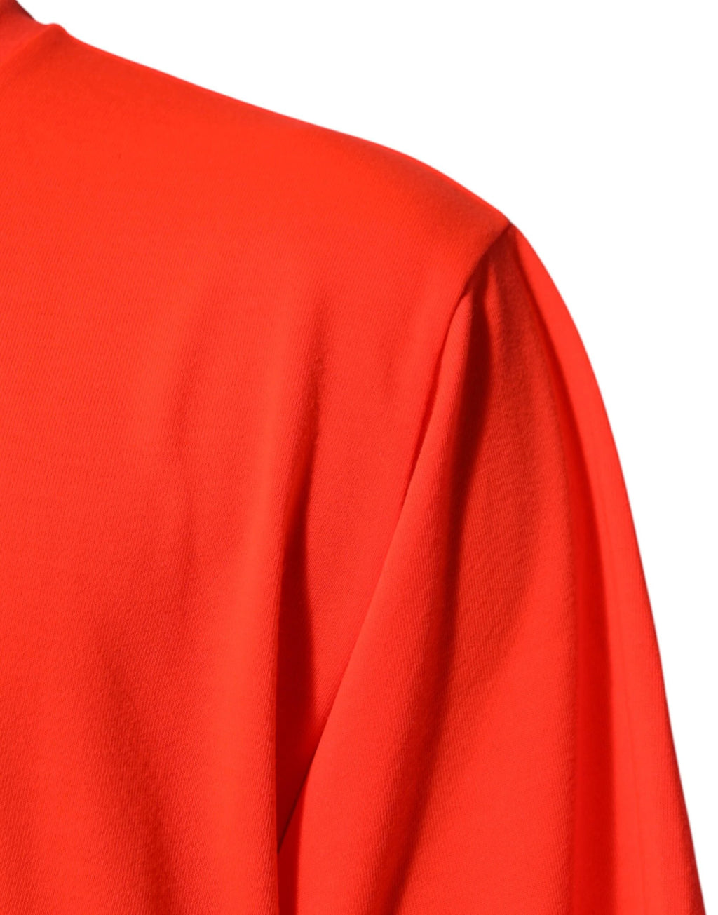 Dolce & Gabbana Neon Orange Polyester Men Crew Neck T-shirt by Dolce & Gabbana