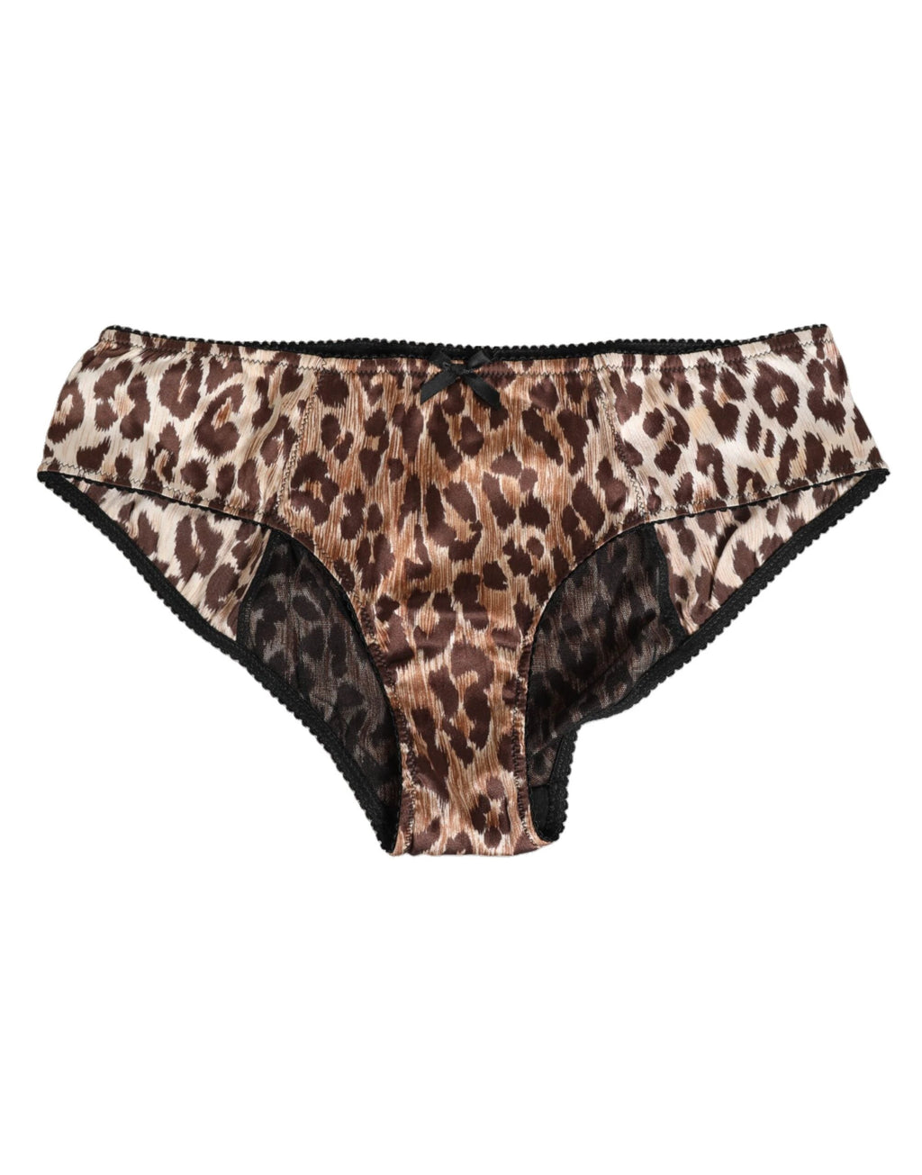 Dolce & Gabbana Multicolor Leopard Print Girdle Panty Underwear by Dolce & Gabbana
