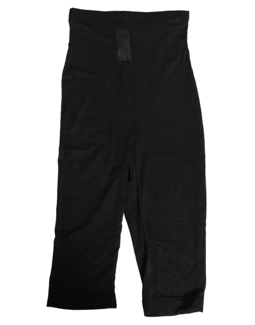 Dolce & Gabbana Black High Waist Tight Midi Trouser Underwear by Dolce & Gabbana