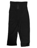 Dolce & Gabbana Black High Waist Tight Midi Trouser Underwear by Dolce & Gabbana