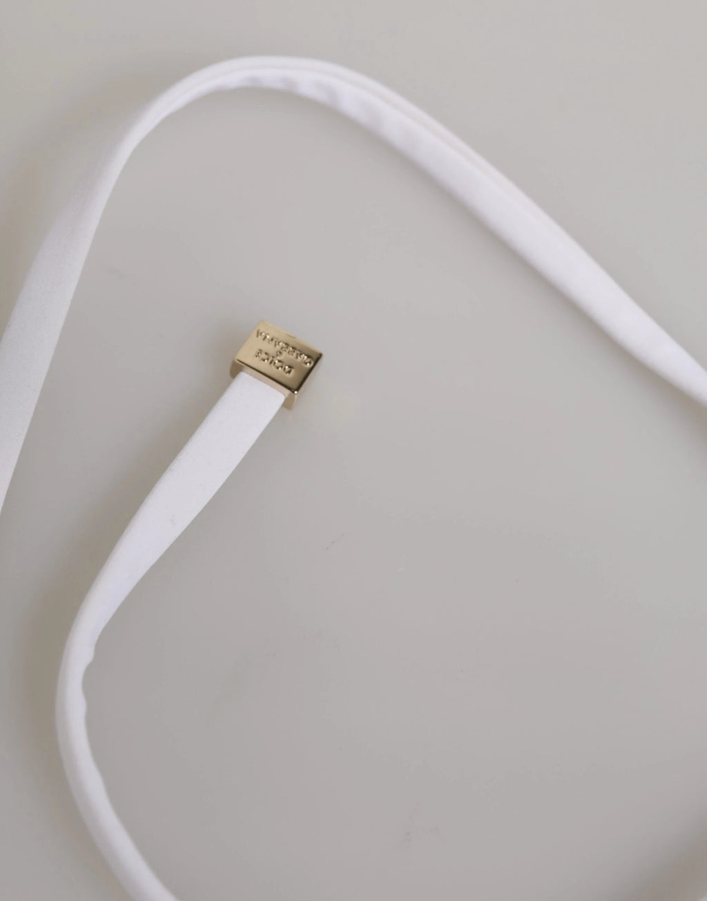 Dolce & Gabbana White Logo Swimsuit 2 Piece Top Bottom Swimwear by Dolce & Gabbana