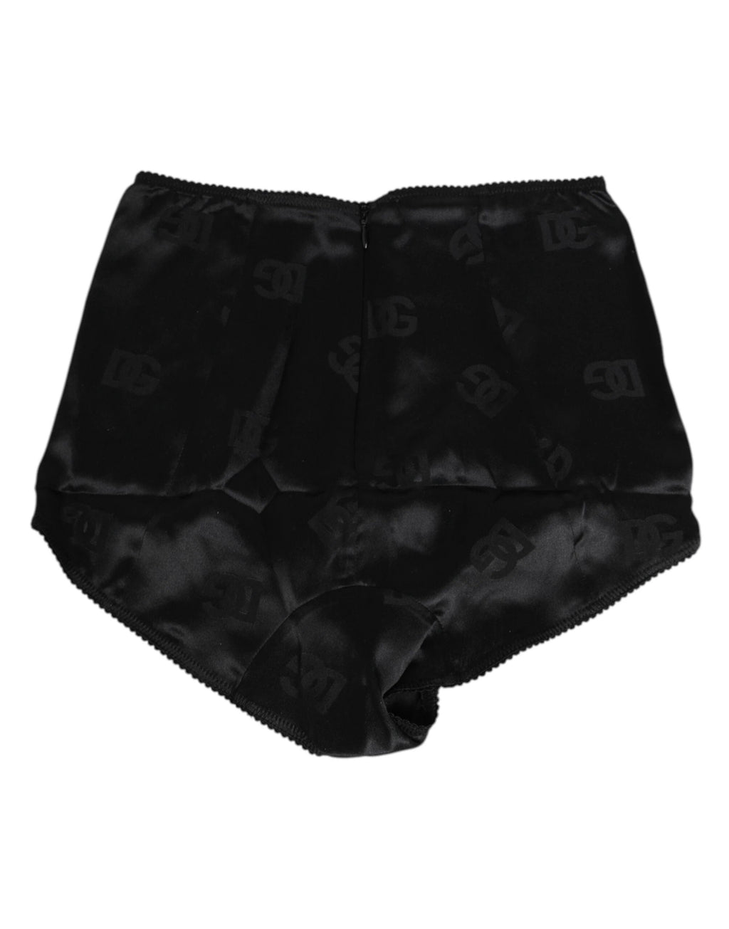 Dolce & Gabbana Black Silk Stretch High Waist Girdle Underwear by Dolce & Gabbana