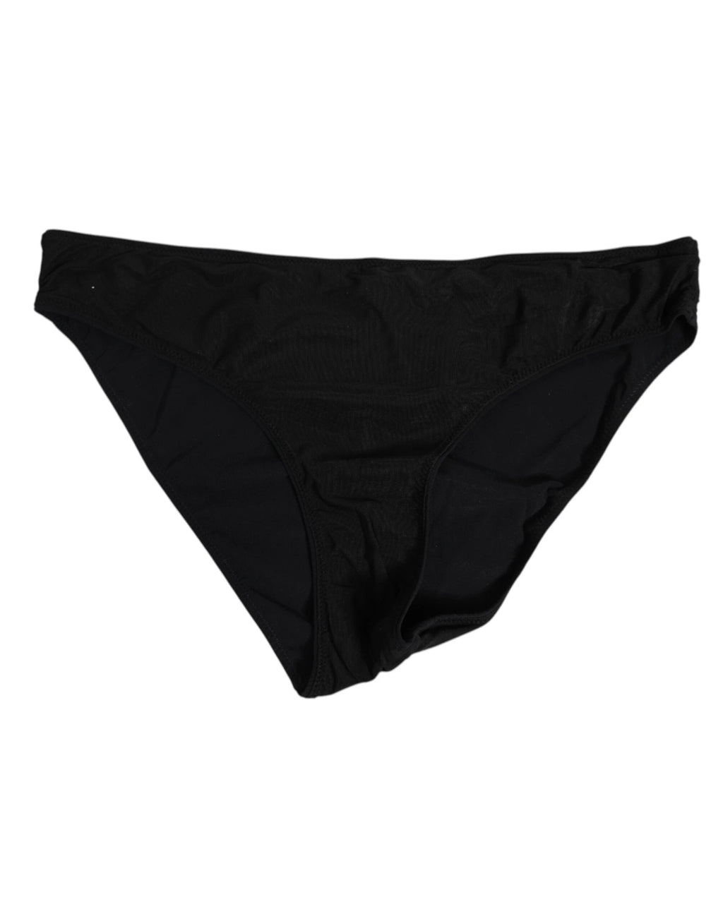 Dolce & Gabbana Black Nylon Stretch Slip Brief Women Underwear by Dolce & Gabbana