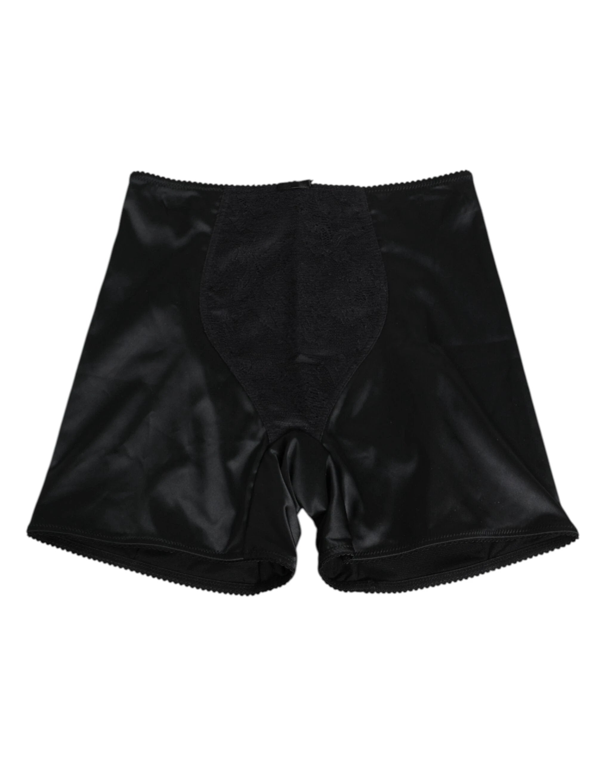 Dolce & Gabbana Black Silk Stretch Slip Cycling Women Underwear by Dolce & Gabbana