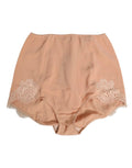 Dolce & Gabbana Beige Silk Stretch High Waist Girdle Underwear by Dolce & Gabbana