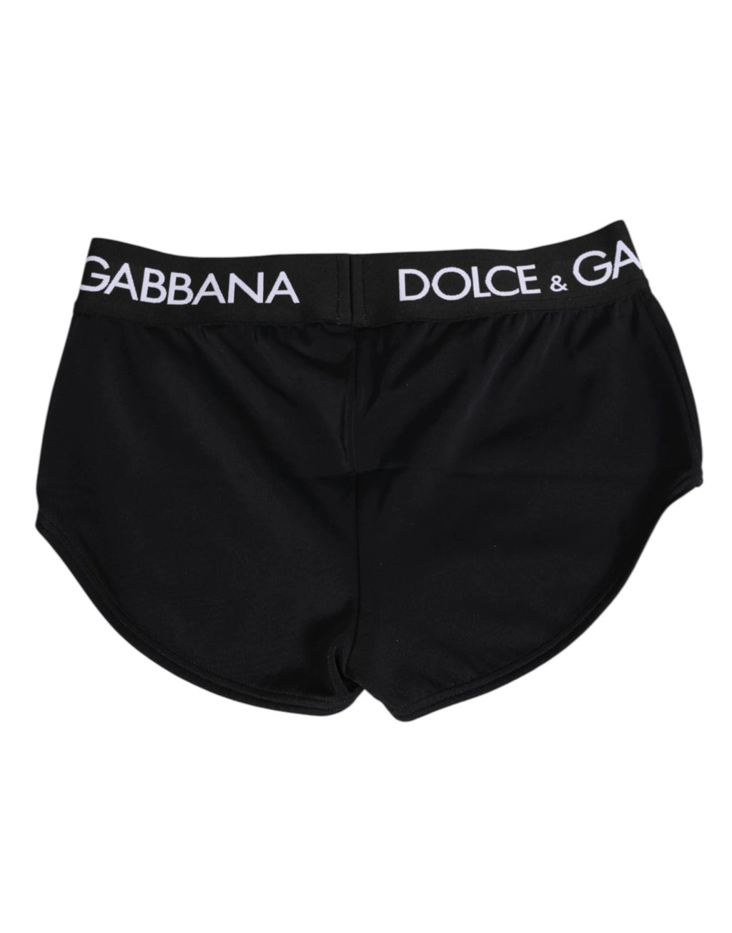 Dolce & Gabbana Black Nylon Logo Waistband Shorts Underwear by Dolce & Gabbana