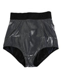 Dolce & Gabbana Gray Silk Stretch Slip Girdle Panty Underwear by Dolce & Gabbana