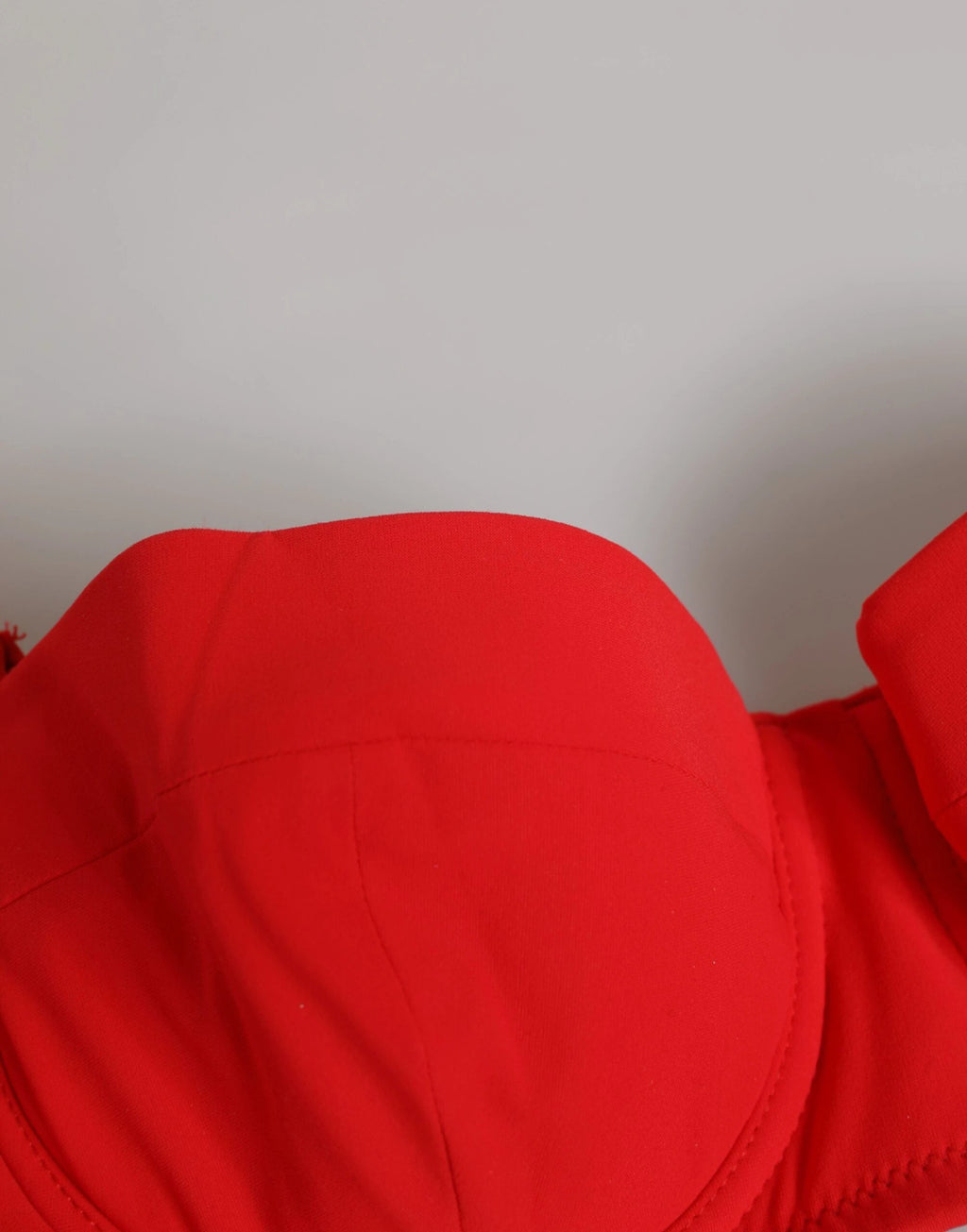 Dolce & Gabbana Red Nylon Swimsuit 2 Piece Top Bottom Swimwear by Dolce & Gabbana