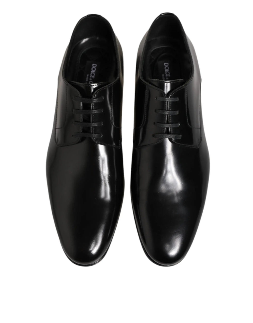 Chaussures habillées Derby pour homme Dolce &amp; Gabbana en cuir de veau noir