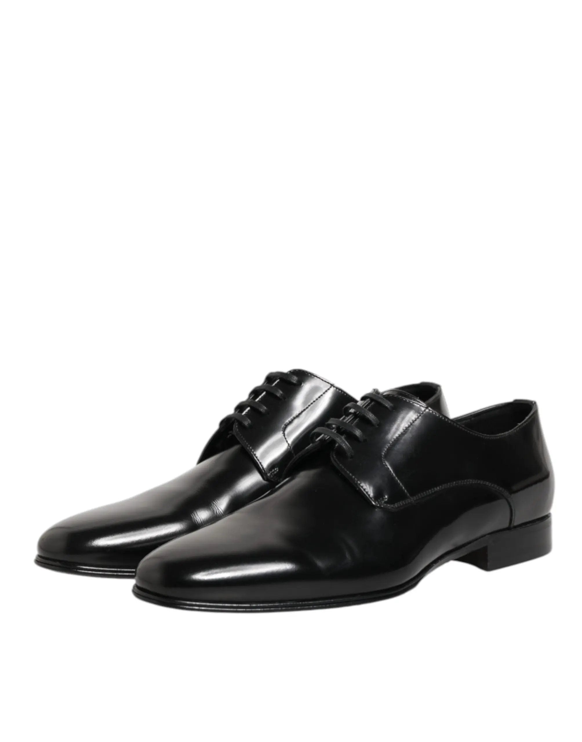 Chaussures habillées Derby pour homme Dolce &amp; Gabbana en cuir de veau noir