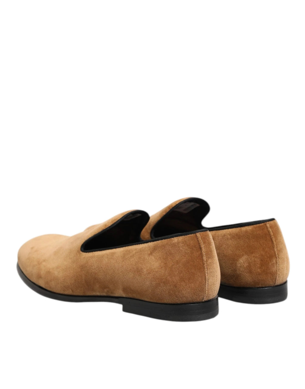 Dolce & Gabbana Brown Suede Slip On Men Loafers Formal Shoes by Dolce & Gabbana