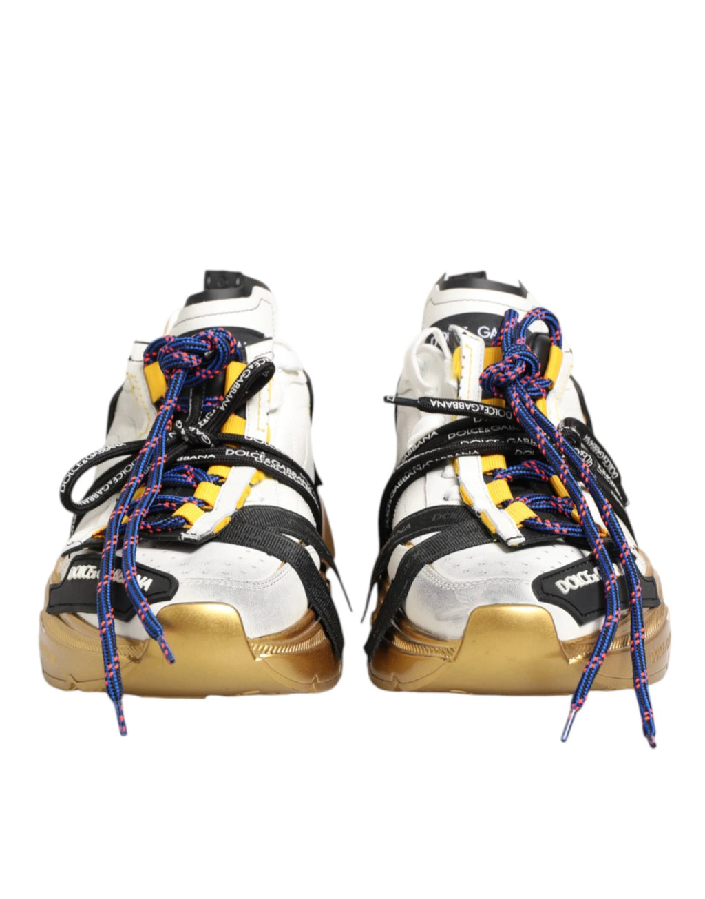 Dolce & Gabbana Multicolor Daymaster Low Top Sneakers Shoes by Dolce & Gabbana