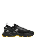 Dolce & Gabbana Black Daymaster Low Top Men Sneakers Shoes by Dolce & Gabbana