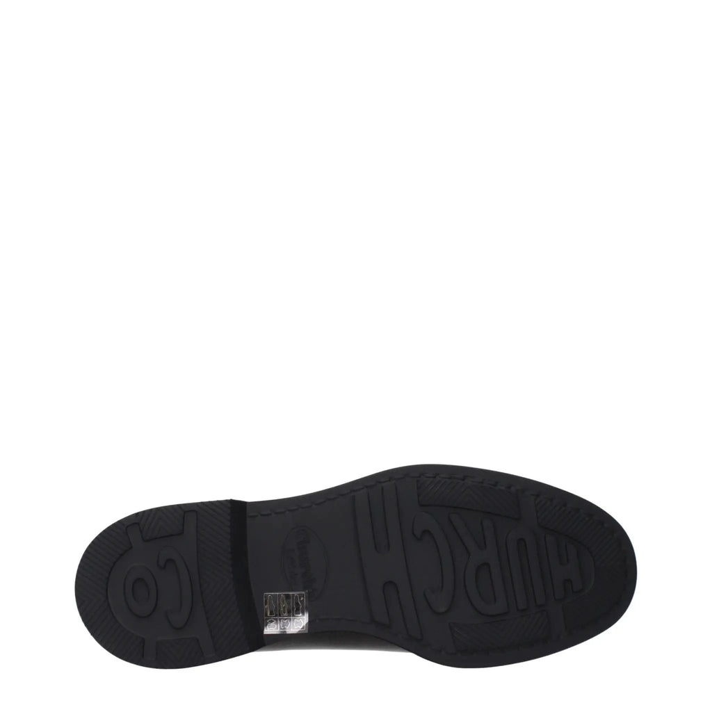Church's Black Leather Oxfords And Derbies